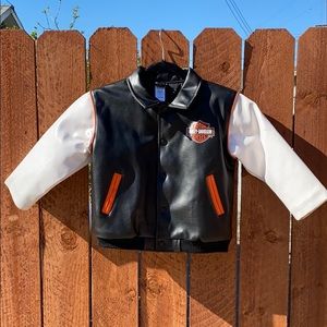 Harley Davidson Varsity Jacket Kids 4T